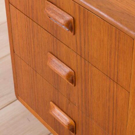 2131 Dwustronne biurko dyrektorskie z drewna tekowego-19 Dwustronne biurko wykonane z drewna tekowego