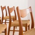 Six chairs by arne Wahl Iversen for Glyngore Stolefabrik scaled