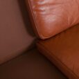 Mogensen Hansen  seater sofa in cognac leather  scaled
