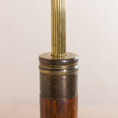 2157 Danish rosewood and brass floor lamp with Le Klint shade-10 Danish rosewood and brass floor lamp with Le Klint shade scaled