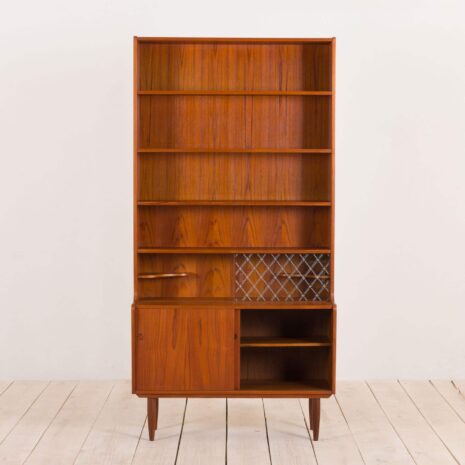 2145 Johannes Sorht teak bookcase-5 Johannes Sorht teak bookcase scaled
