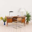 Omann Jun teak executive desk  scaled