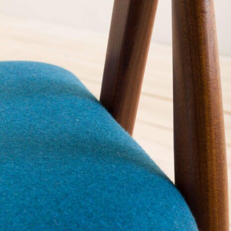 2153 Set of 4 MID-CENTURY DANISH TEAK DINING CHAIRS BY TH. HARLEV FOR FARSTRUP MØBLER, 1950S-13 Set of MID CENTURY DANISH TEAK DINING CHAIRS BY TH