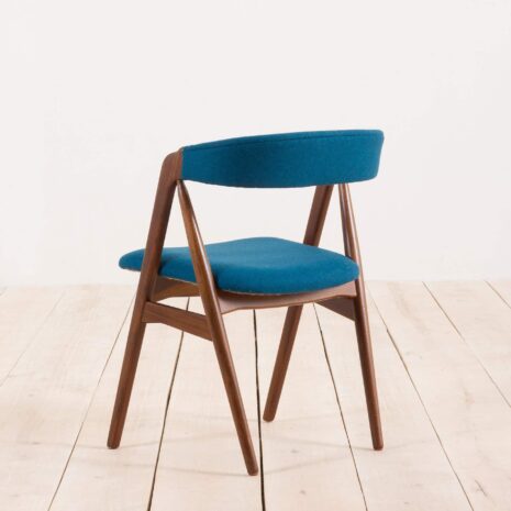 2153 Set of 4 MID-CENTURY DANISH TEAK DINING CHAIRS BY TH. HARLEV FOR FARSTRUP MØBLER, 1950S-6 Set of MID CENTURY DANISH TEAK DINING CHAIRS BY TH