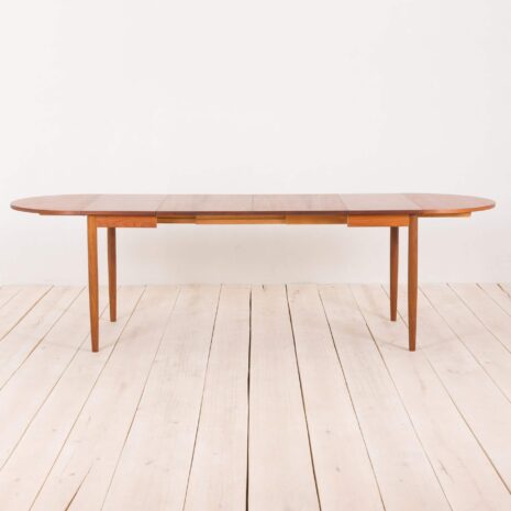 2155 Danish Extension Drop Leaf Table In Teak, 1960s-9 Danish Extension Drop Leaf Table In Teak s scaled