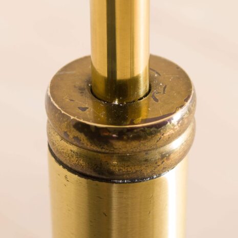2158 Brass floor lamp with le klint shade-8 Brass floor lamp with le klint shade scaled