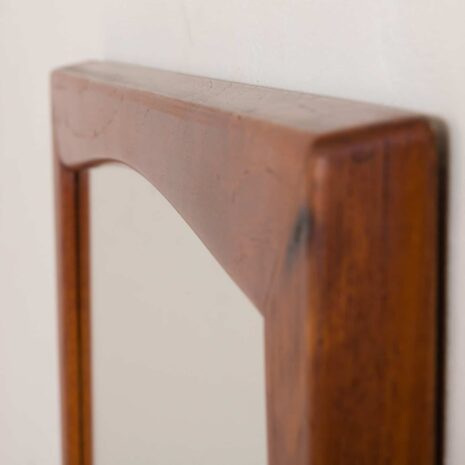 2161 Danish mid century modern teak mirror frame by Kai Kristinsen for Aksel Kjersgaard Odder No. 103-5 Danish mid century modern teak mirror frame by Kai Kristinsen for Aksel Kjersgaard Odder No