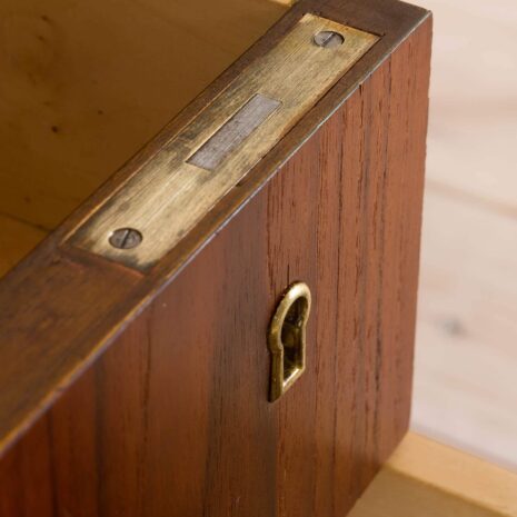 2163 Duńskie tekowe biurko dwustronne z połowy wieku-12 Danish teak mid century double sided desk scaled