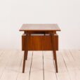 Danish teak mid century double sided desk scaled