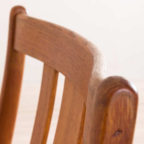 2170 set of 4 Danish MID-CENTURY teak chairs in new blue upholstery-14 set of Danish MID CENTURY teak chairs in new blue upholstery scaled