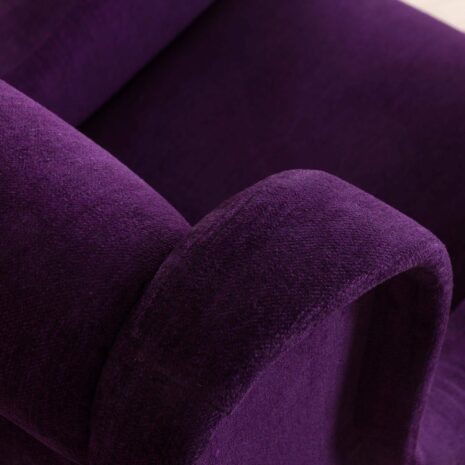 2174 Marco Zanuso Senior Chair reupholstered in Belgian linen, Italy, 60s-13 Marco Zanuso Senior Chair reupholstered in Belgian linen Italy s scaled