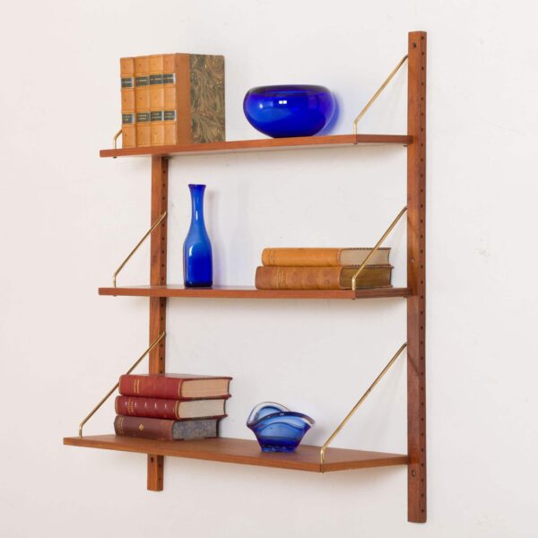 cadovius style wall unit with  shelves  scaled