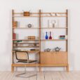 Bruksbo white oak shelving unit by Veggen s Norway  scaled