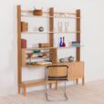 Bruksbo white oak shelving unit by Veggen s Norway  scaled