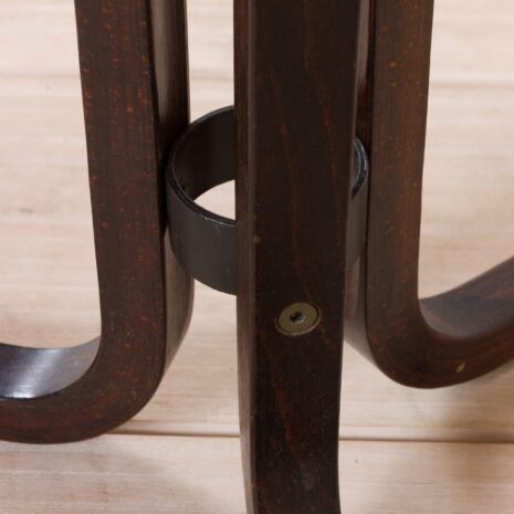 2183 Scandinavian rosewood round side table-4 Scandinavian rosewood round side table scaled