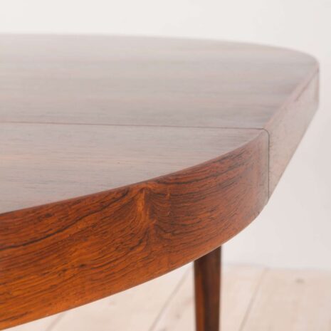 2184 Stół rozkładany z drewna różanego Kai Kristiansen-6 Kai Kristiansen rosewood extension table scaled