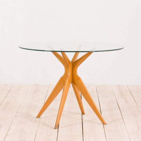Italian dining table in the style of Ico Parisi  scaled