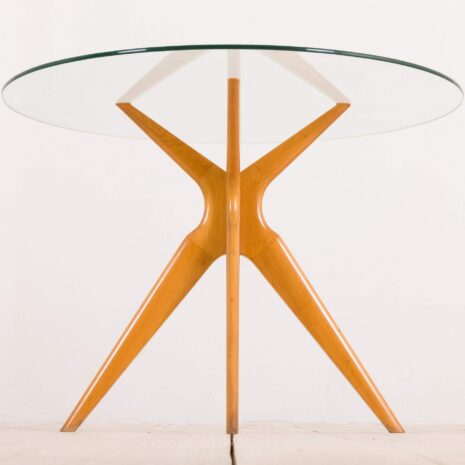 2198 Włoski stół w stylu Ico Parisi-6 Italian dining table in the style of Ico Parisi scaled