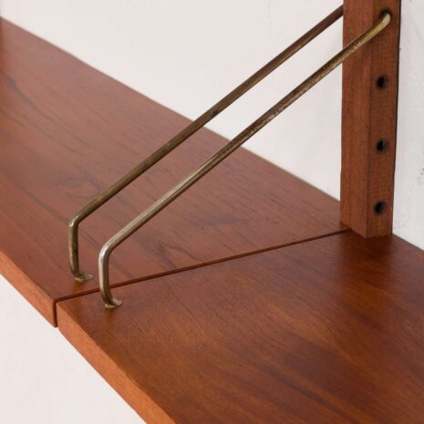 2181 cadovius 4 półki poziomo z mosiężnymi dziurkami-3 Cadovius Polki poziomo z mosieznymi dziurkami skaliert