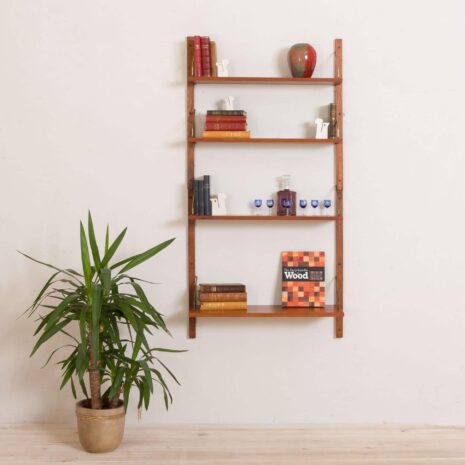 Poul Cadowius wall unit with  shelvs  scaled