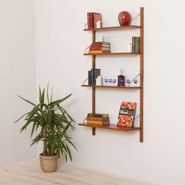 Poul Cadowius wall unit with  shelvs  scaled
