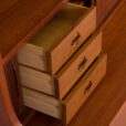 Johannes Sorth for Nexo two pieces bookcase with secretaire in teak  scaled