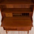 Johannes Sorth for Nexo two pieces bookcase with secretaire in teak  scaled