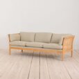 Scandinavian rattan seater sofa in new upholstery a La Plexus Denmark s scaled