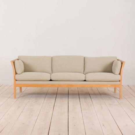 2212 Scandinavian rattan 3 seater sofa in new upholstery a La Plexus, Denmark 60s-14 Scandinavian rattan seater sofa in new upholstery a La Plexus Denmark s scaled