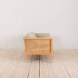 Scandinavian rattan seater sofa in new upholstery a La Plexus Denmark s scaled