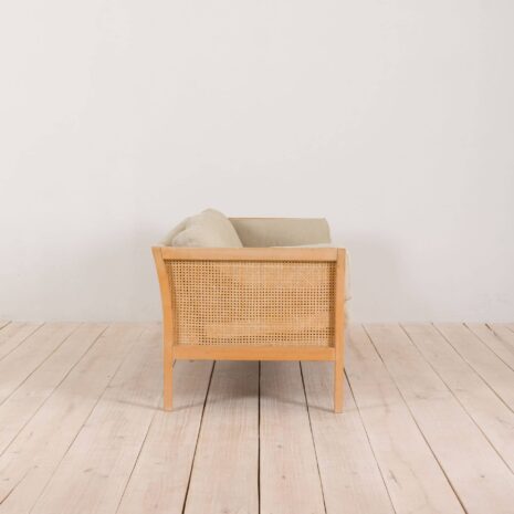 2212 Scandinavian rattan 3 seater sofa in new upholstery a La Plexus, Denmark 60s-15 Scandinavian rattan seater sofa in new upholstery a La Plexus Denmark s scaled