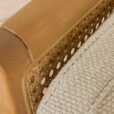 Scandinavian rattan seater sofa in new upholstery a La Plexus Denmark s scaled