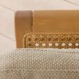 Scandinavian rattan seater sofa in new upholstery a La Plexus Denmark s scaled
