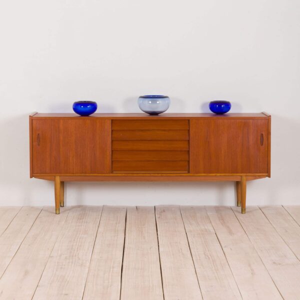 TEAK SIDEBOARD BY NILS JONSSON FOR HUGO TROEDS MODEL TRIO P