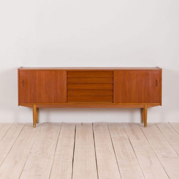 TEAK SIDEBOARD BY NILS JONSSON FOR HUGO TROEDS MODEL TRIO P