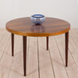 Kai Kristiansen rosewood round extension table