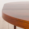 Kai Kristiansen rosewood round extension table