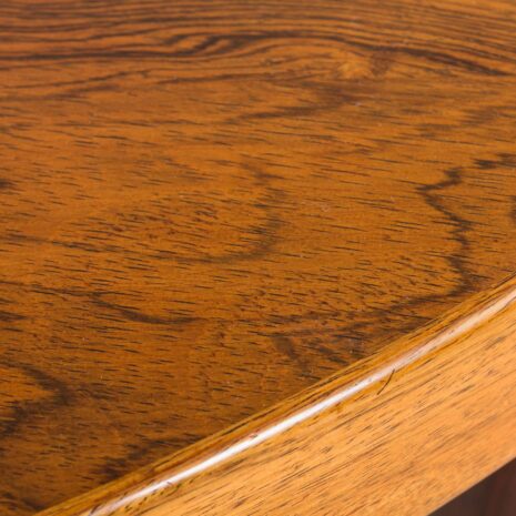 21011-Kai Kristiansen rosewood round extension table-8 Kai Kristiansen rosewood round extension table