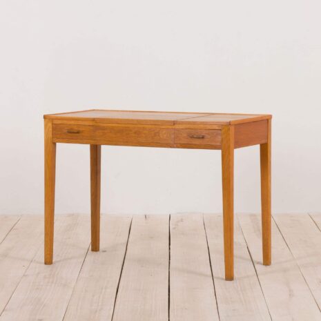 2205 Duńska dębowa toaletka w stylu Hansen-16 Danish oak dressing table in Hansen style scaled