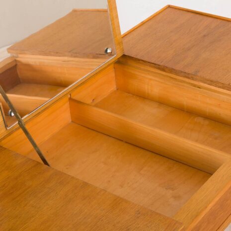 2205 Duńska dębowa toaletka w stylu Hansen-20 Danish oak dressing table in Hansen style scaled