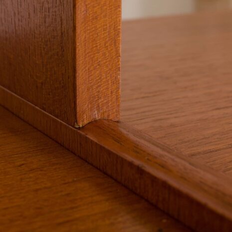 2207 Norwegian free standing wall unit in teak with straw sliding doors-13 Norwegian free standing wall unit in teak with straw sliding doors scaled