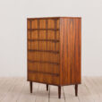 Danish mid century rosewood chest of drawers from the s  scaled
