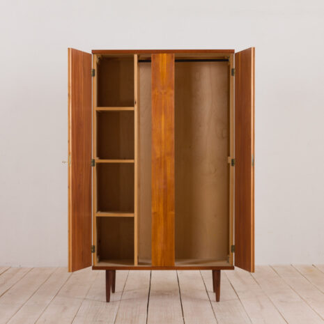 21007-Mid century Danish teak wardrobe-2 Mid century Danish teak wardrobe scaled