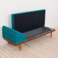 Teak Daybed Svanette with Side Table by Ingmar Relling for Swane Ekornes s Svanette Daybed vintage lóżko sofa proj