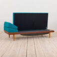 Teak Daybed Svanette with Side Table by Ingmar Relling for Swane Ekornes s Svanette Daybed vintage lóżko sofa proj