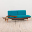 Teak Daybed Svanette with Side Table by Ingmar Relling for Swane Ekornes s Svanette Daybed vintage lóżko sofa proj
