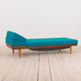 Teak Daybed Svanette with Side Table by Ingmar Relling for Swane Ekornes s Svanette Daybed vintage lóżko sofa proj