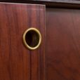 Danish Vintage sideboard in rosewood with sliding doors s Duński vintage sideboard palisandrowy z przesuwnymi drzwiczkami lata