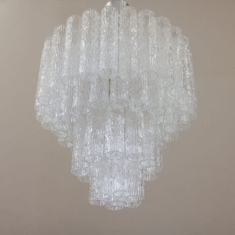 21041-4 tiers Italian chandelier with 63 handblown murano shades -3 tiers Italian chandelier with handblown murano shades scaled