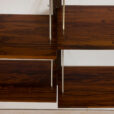 set of  rosewood shelves in the style of Cadovius Sorensen  scaled